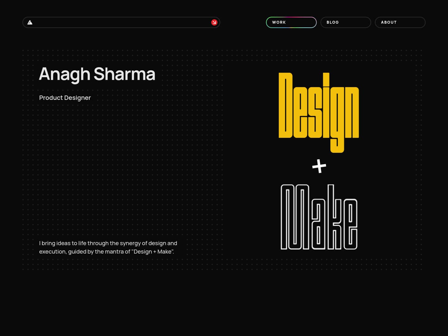 Anagh Sharma Portfolio