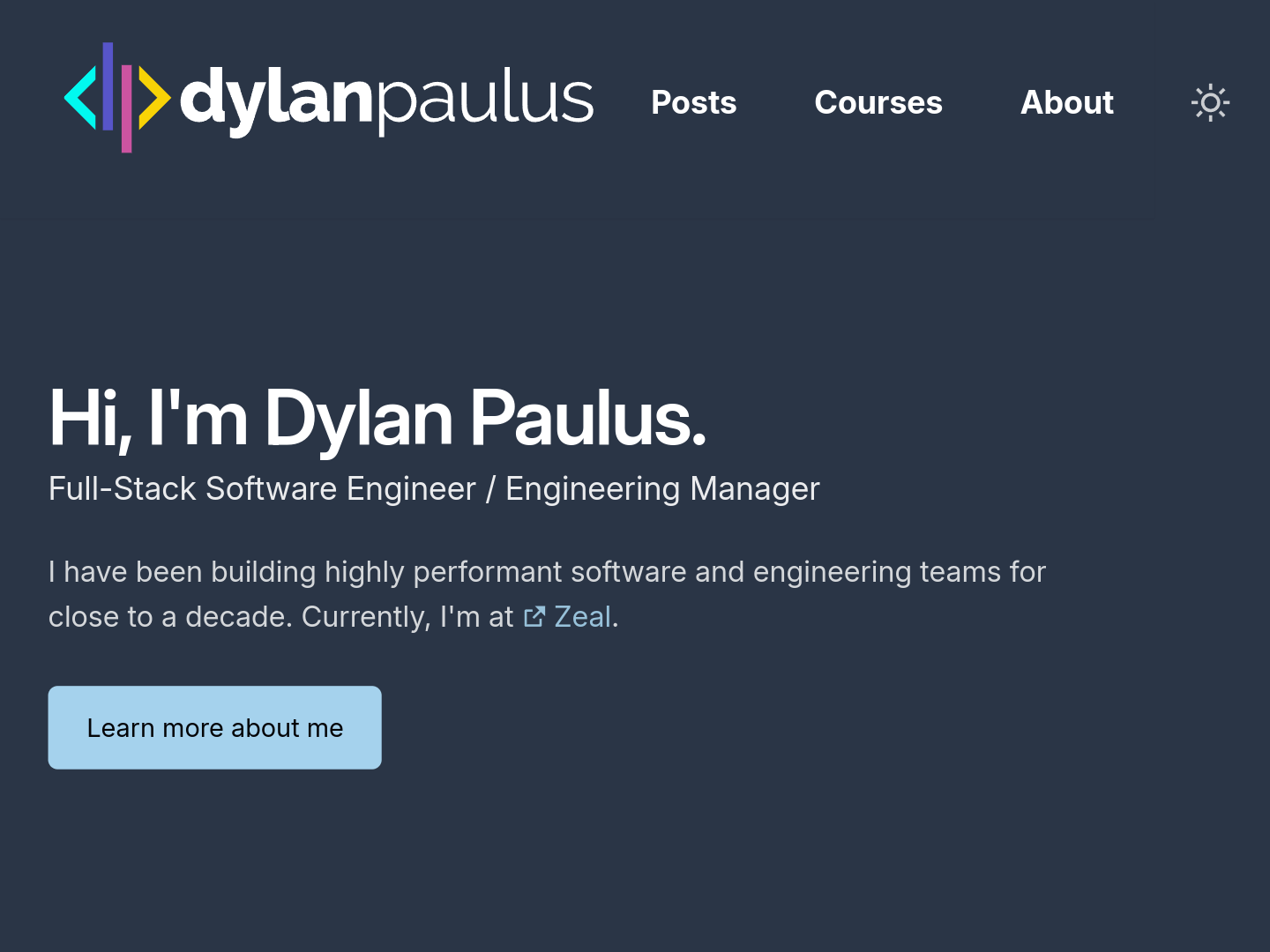 Dylan Paulus Portfolio