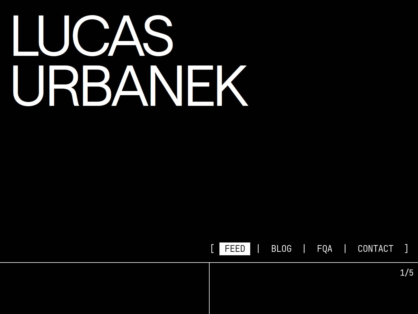 Lucas Urbanek Portfolio