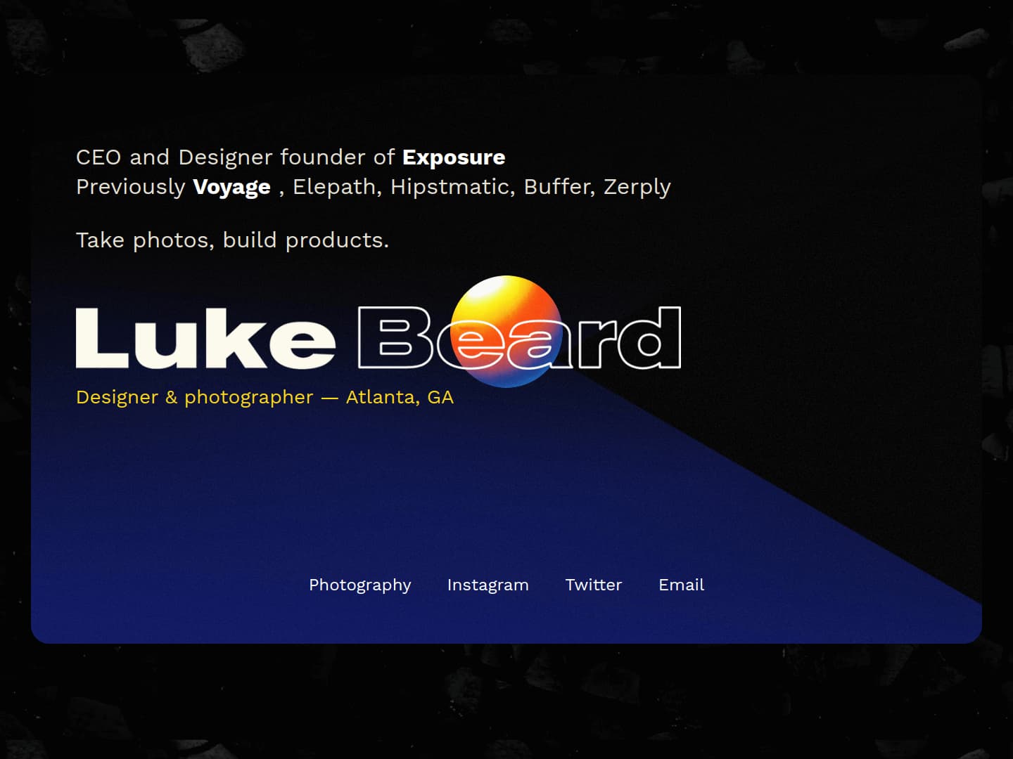 Luke Beard Portfolio