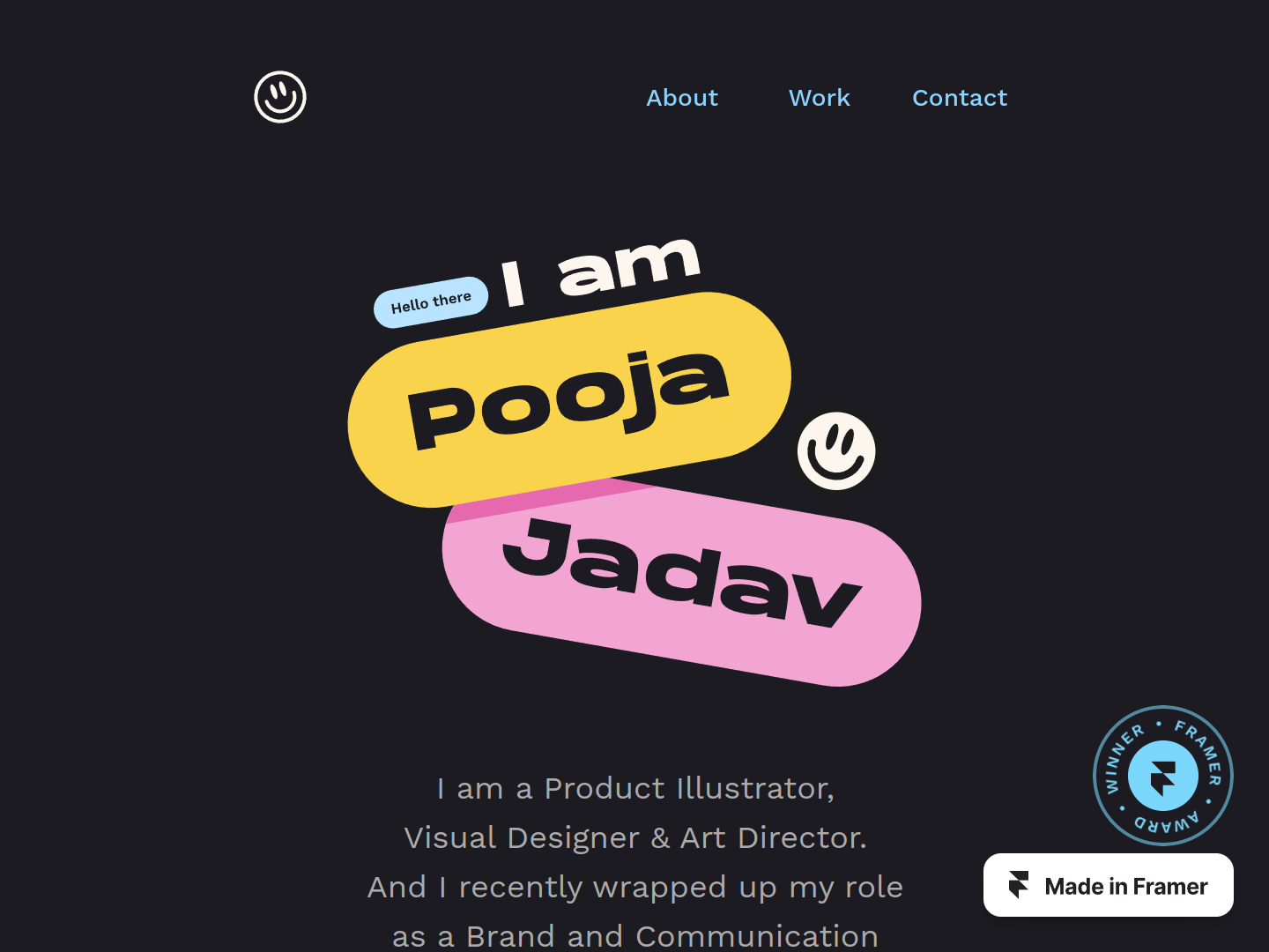 Pooja Jadav Portfolio