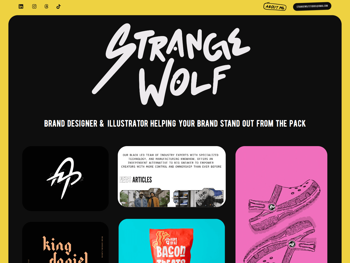 Strange Wolf Portfolio