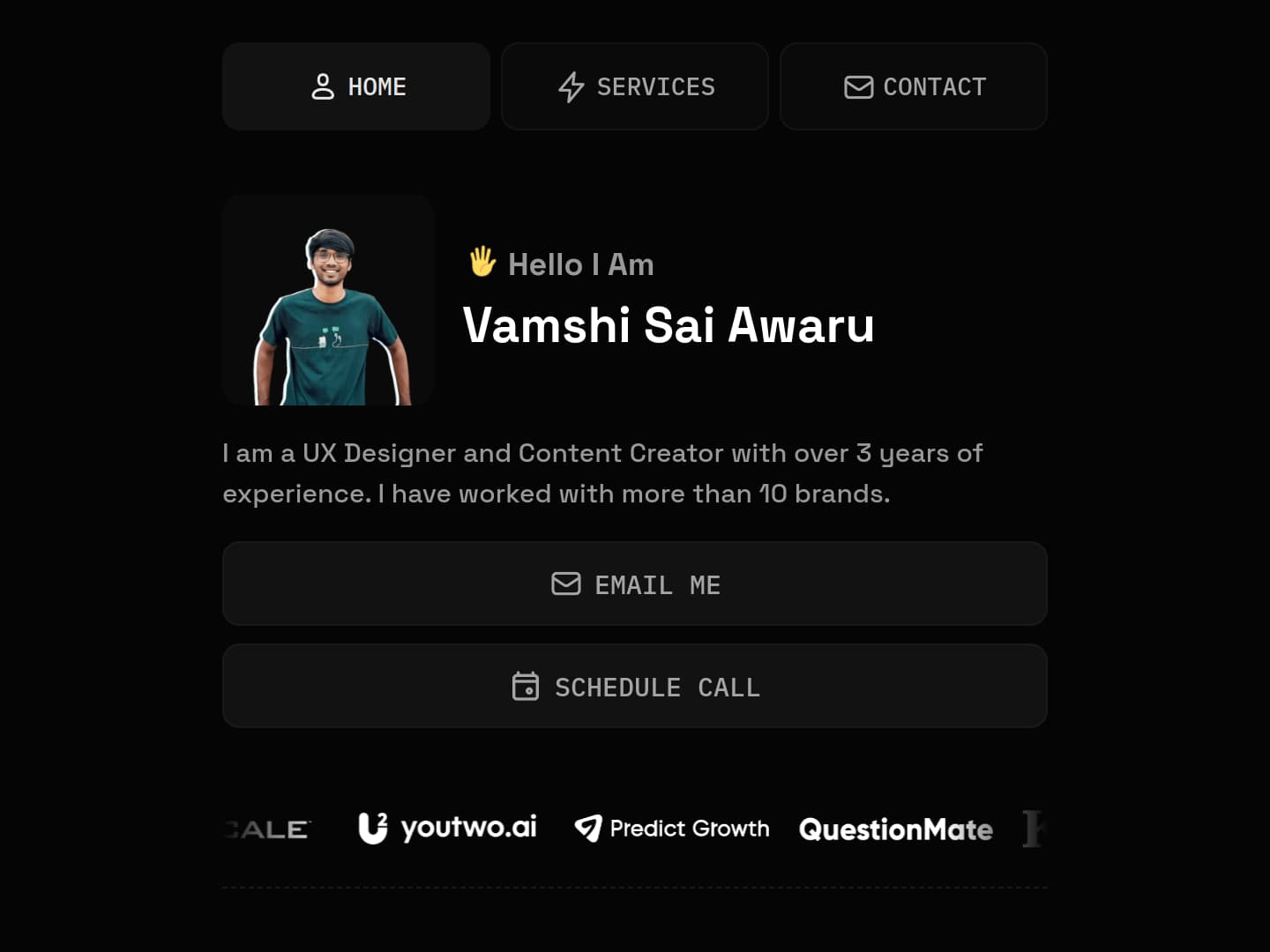 Vamshi Sai Awaru Portfolio